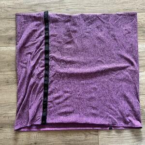 Lululemon athletica Vinyasa Scarf Infinity Purple Snap Stripe Stretch